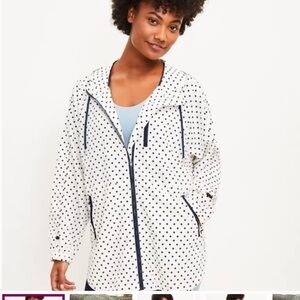 Lou & Grey polka dot windbreaker